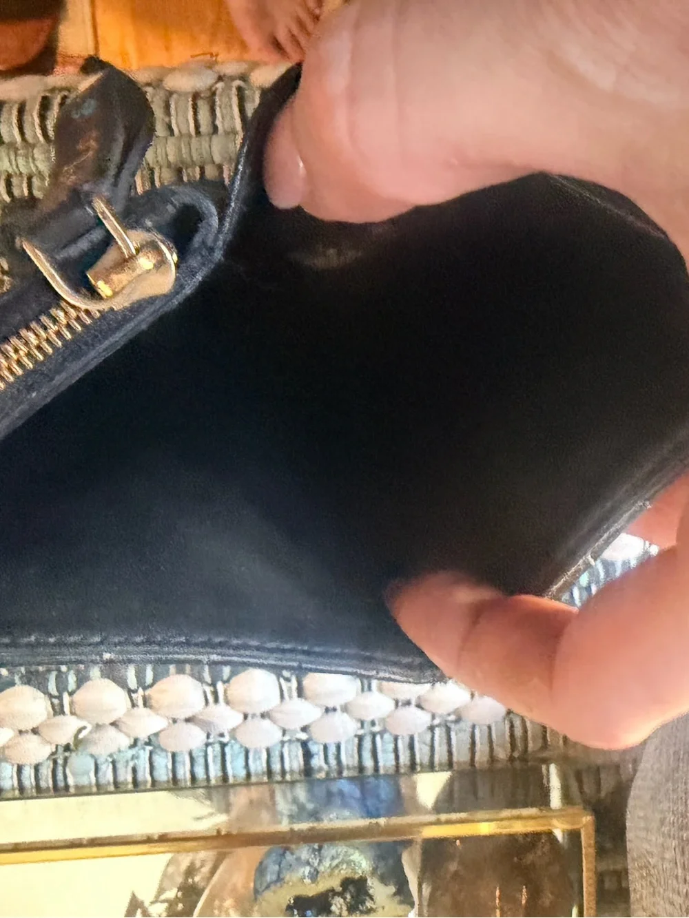 Louis Vuitton New Wave Compact Wallet Black Quilted Leather | Authentic | 2019